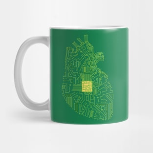 Circuit Heart Mug